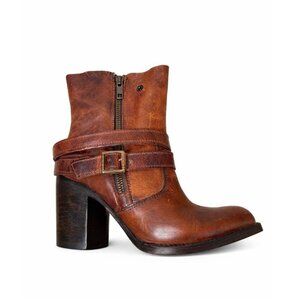 FREEBIRD Boots Size 7 Brown Rustic Distressed Ankle Boots 'Bama' SZ 7 MSRP $295